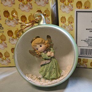 *RARE* 1999 Precious Moments Whittle Angel Ornament 644536